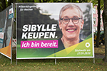 Sibylle Keupen Wahlplakat